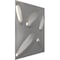 Ekena Millwork 19 5/8in. W x 19 5/8in. H Petal EnduraWall Decorative 3D Wall Panel Covers 2.67 Sq. Ft. WP20X20PLCST - alternate 4